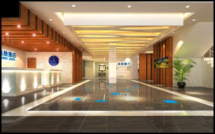 4400平米北京森林快捷酒店裝修設計