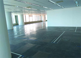 LG大廈施工現(xiàn)場(chǎng)放線新標(biāo)準(zhǔn)